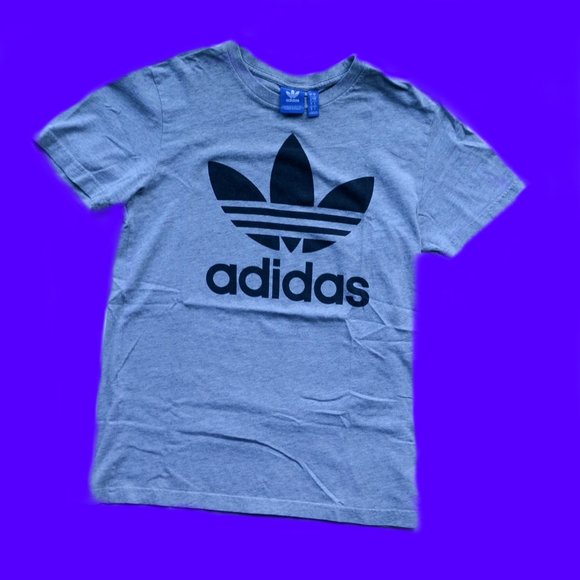 Adidas Other - Giant logo adidas tee